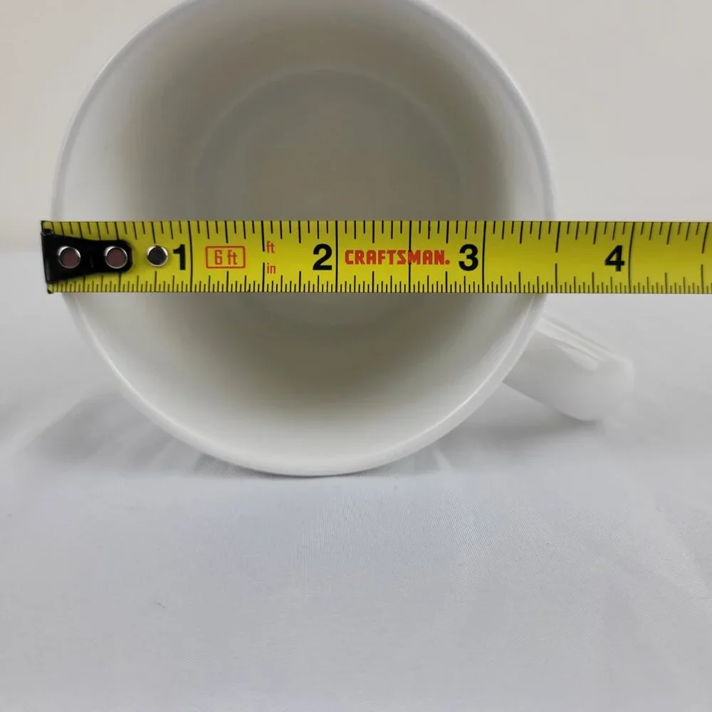 Vintage Disney Mickey Mouse Club Mug. Taiwan retro diner music notes jukebox 50s